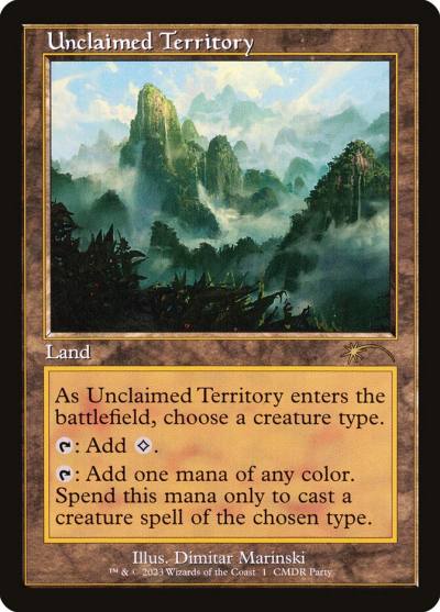 Unclaimed Territory PW23-11 Wizards Play Network 2023 Magic card