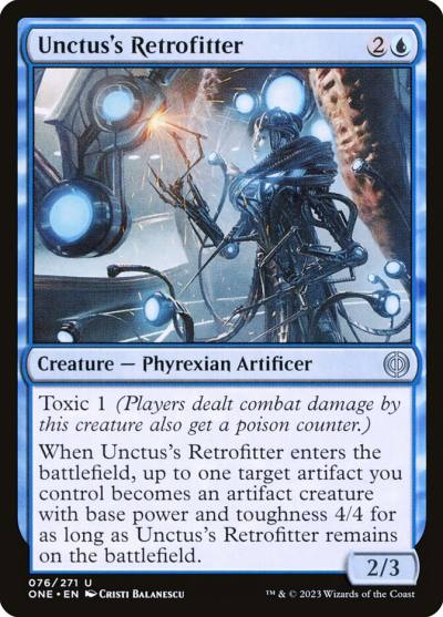 Unctus's Retrofitter 76 Phyrexia: All Will Be One Magic card