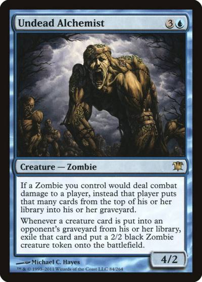 Undead Alchemist ISD-84 Innistrad Magic card