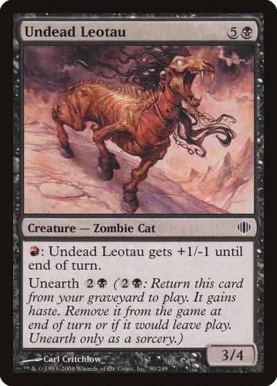 Undead Leotau 90 Shards of Alara Magic card