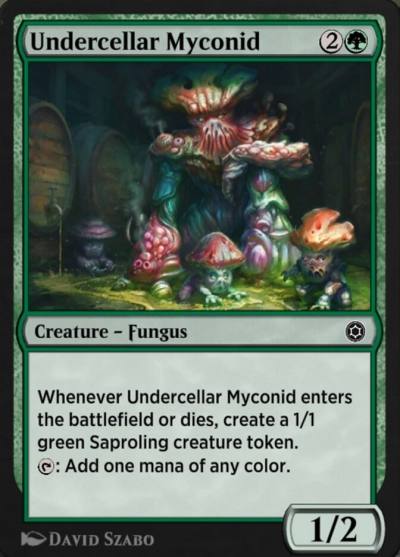 Undercellar Myconid HBG-226 Alchemy Horizons: Baldur's Gate Magic card