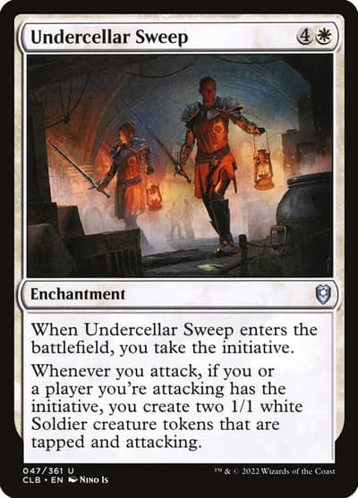 Undercellar Sweep CLB-47 Commander Legends: Battle for Baldur's Gate Magic card