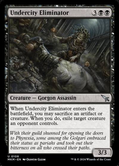 Undercity Eliminator MKM-108 Murders at Karlov Manor Magic card