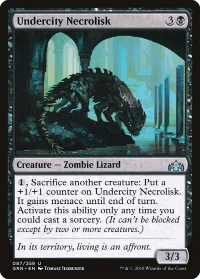 Undercity Necrolisk 87 Guilds of Ravnica Magic card