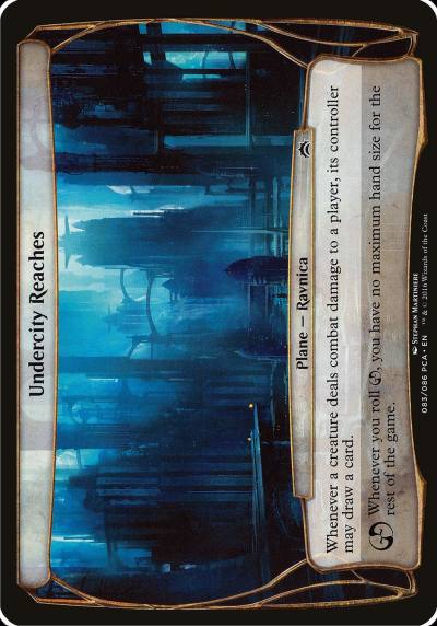 Undercity Reaches OPCA-83 Planechase Anthology Planes Magic card