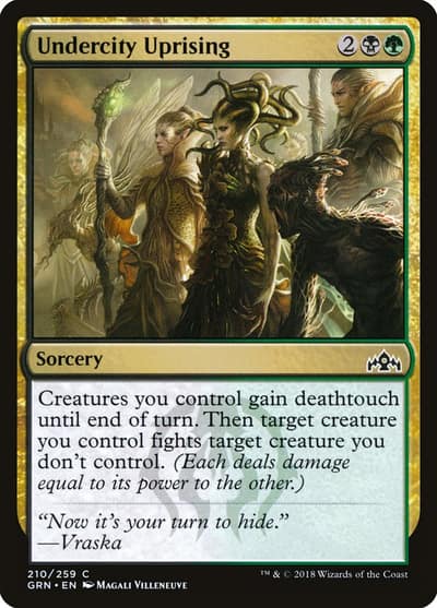 Undercity Uprising GRN-210 Guilds of Ravnica Magic card