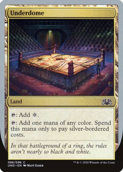 Underdome UND-86 Unsanctioned Magic card