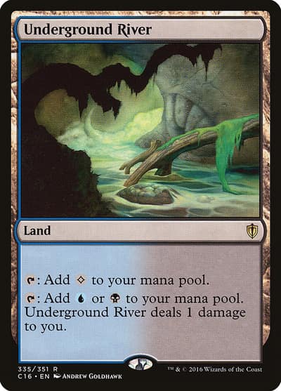 Underground River C16-335 Commander 2016 Magic card