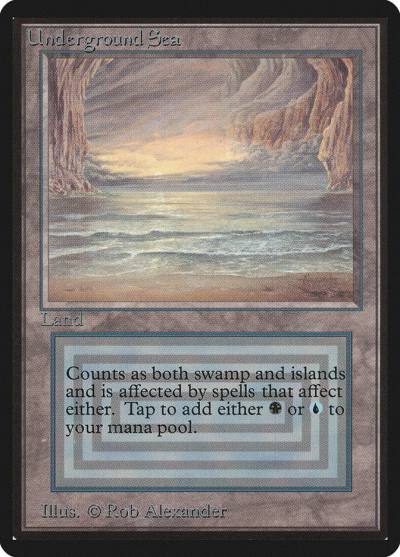 Underground Sea LEB-286 Limited Edition Beta Magic card