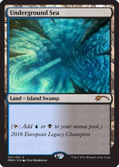Underground Sea OLGC-2016EU Legacy Championship Magic card