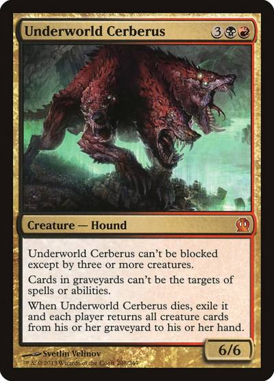Underworld Cerberus 208 Theros Magic card