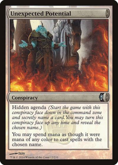 Unexpected Potential CNS-12 Conspiracy Magic card