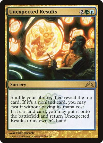 Unexpected Results GTC-203 Gatecrash Magic card