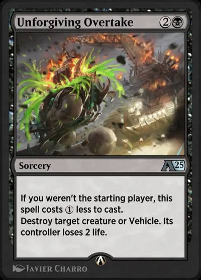 Unforgiving Overtake YDFT-11 Alchemy: Aetherdrift Magic card