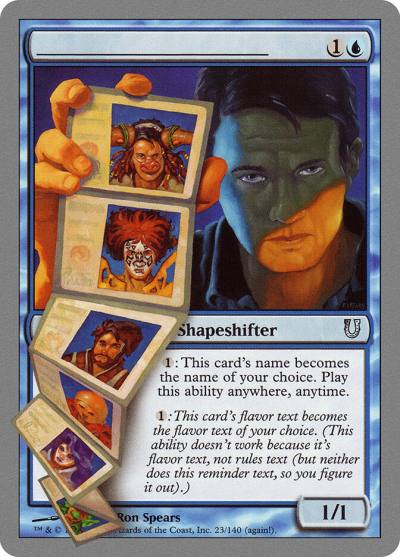 _____ UNH-23 Unhinged Magic card