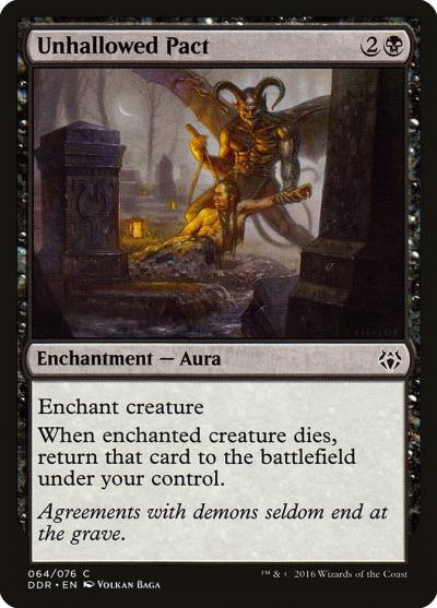 Unhallowed Pact DDR-64 Duel Decks: Nissa vs. Ob Nixilis Magic card