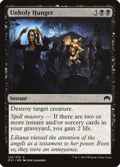 Unholy Hunger ORI-125 Magic Origins Magic card