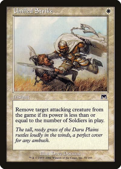 Unified Strike ONS-58 Onslaught Magic card