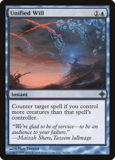 Unified Will ROE-92 Rise of the Eldrazi Magic card