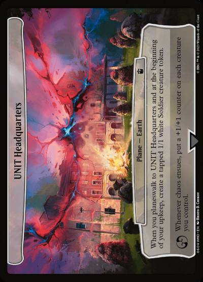 UNIT Headquarters WHO-604 Doctor Who Magic card