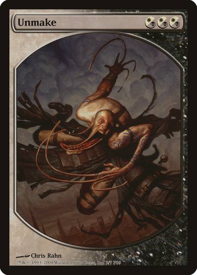 Unmake P09-3 Magic Player Rewards 2009 Magic card
