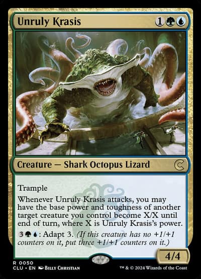 Unruly Krasis 50 Ravnica: Clue Edition Magic card