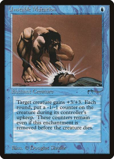 Unstable Mutation ARN-22 Arabian Nights Magic card