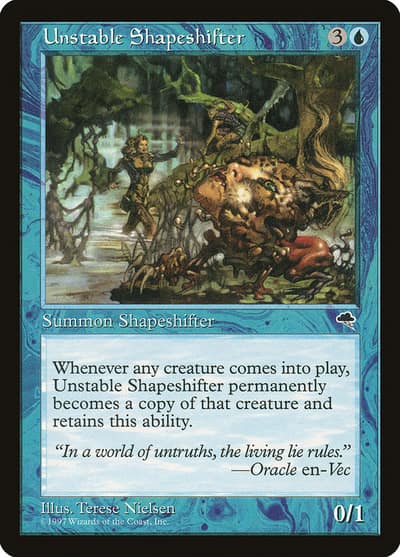 Unstable Shapeshifter 100 Tempest Magic card