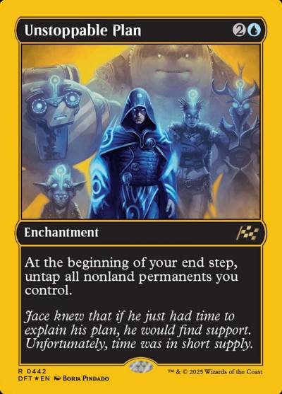 Unstoppable Plan DFT-442 Aetherdrift Magic card