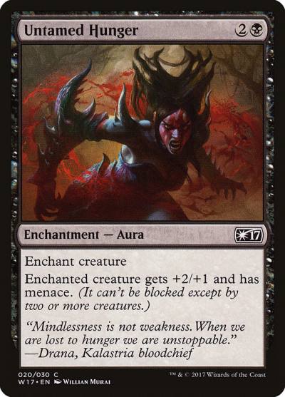 Untamed Hunger W17-20 Welcome Deck 2017 Magic card