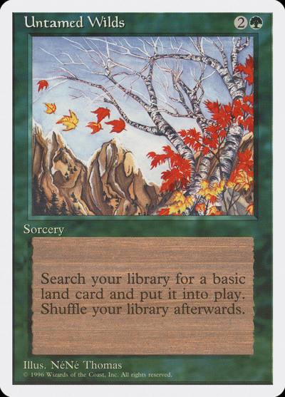 Untamed Wilds ITP-44 Introductory Two-Player Set Magic card