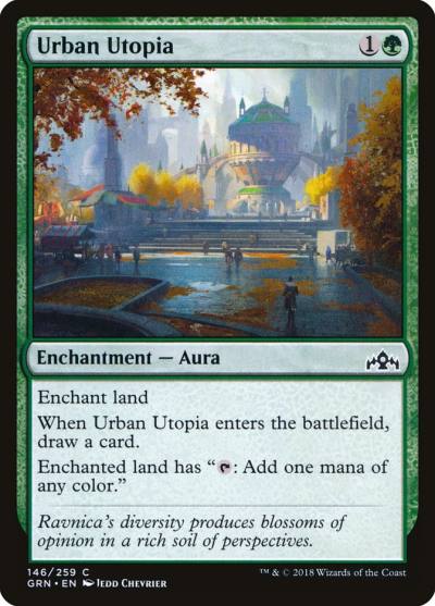 Urban Utopia GRN-146 Guilds of Ravnica Magic card