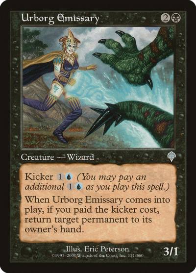 Urborg Emissary 131 Invasion Magic card