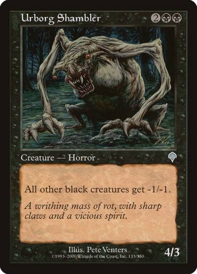 Urborg Shambler 133 Invasion Magic card