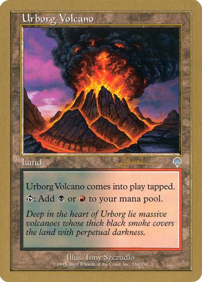 Urborg Volcano WC01-AR330 World Championship Decks 2001 Magic card