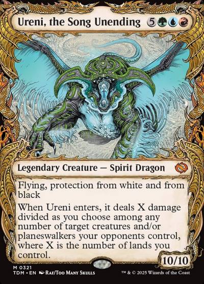 Ureni, the Song Unending TDM-321 Tarkir: Dragonstorm Magic card