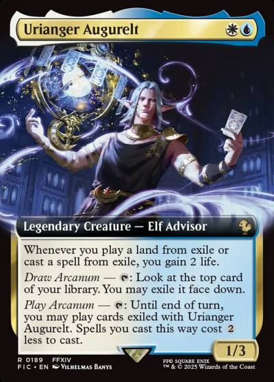 Urianger Augurelt FIC-189 Final Fantasy Commander Magic card