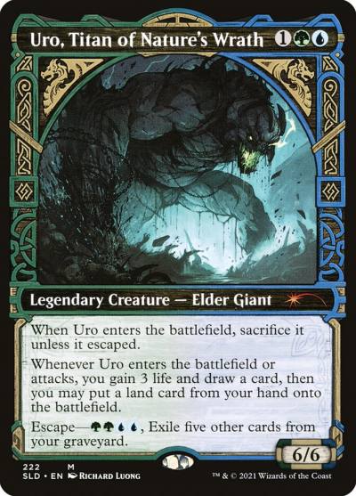 Uro, Titan of Nature's Wrath SLD-222 Secret Lair Drop Magic card