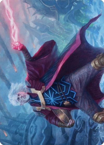Urza, Lord Protector // Urza, Lord Protector ABRO-41 The Brothers' War Art Series Magic card
