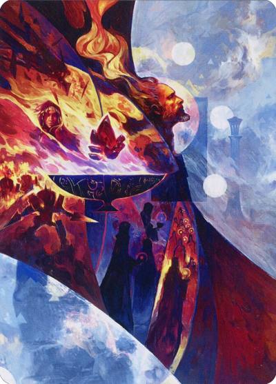 Urza's Command // Urza's Command ABRO-31 The Brothers' War Art Series Magic card