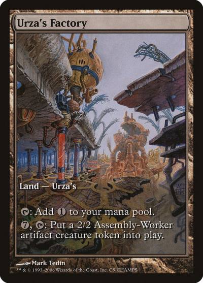 Urza's Factory PCMP-5 Champs and States Magic card