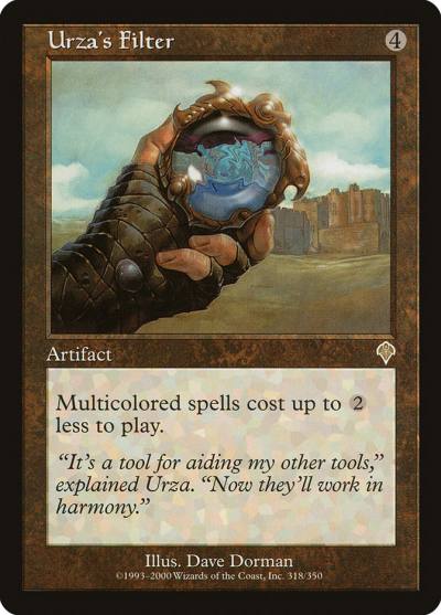 Urza's Filter INV-318 Invasion Magic card