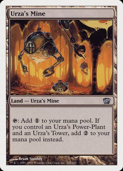 Urza's Mine 8ED-328 Eighth Edition Magic card
