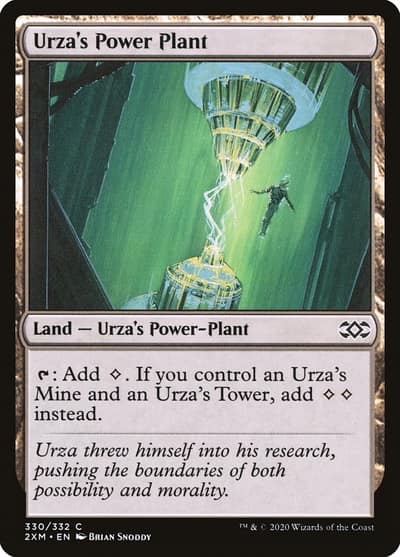 Urza's Power Plant 2XM-330 Double Masters Magic card