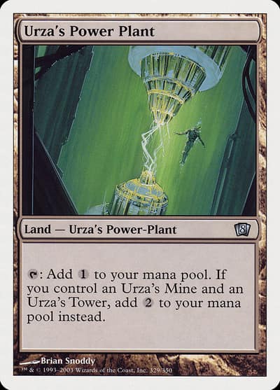 Urza's Power Plant 8ED-329 Eighth Edition Magic card