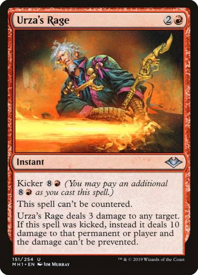 Urza's Rage MH1-151 Modern Horizons Magic card