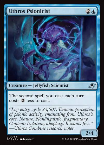Uthros Psionicist EOE-84 Edge of Eternities Magic card