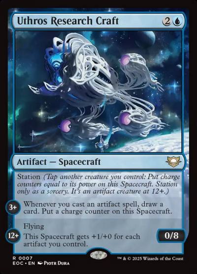 Uthros Research Craft EOC-7 Edge of Eternities Commander Magic card
