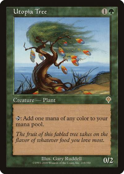 Utopia Tree INV-219 Invasion Magic card