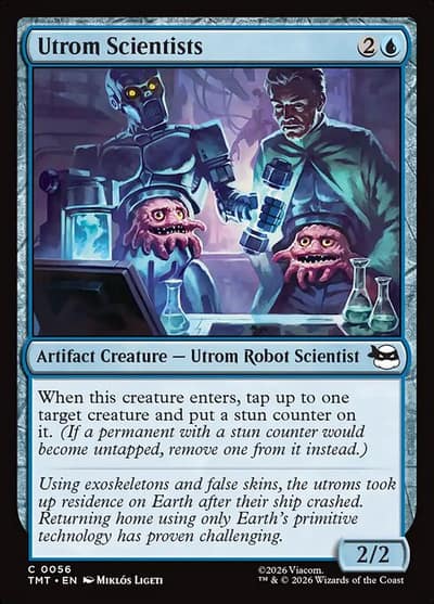 Utrom Scientists 56 Teenage Mutant Ninja Turtles Magic card